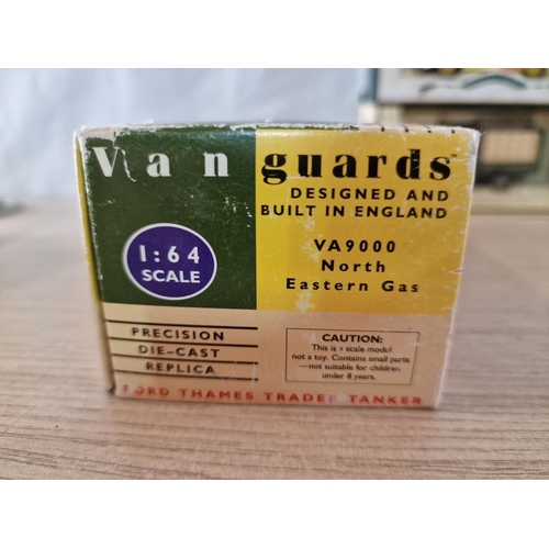 19 - 5 x Boxed Scale Model Vehicles, Incl. Vanguards 'VA9000' Ford Thames Trader Tanker, (5)