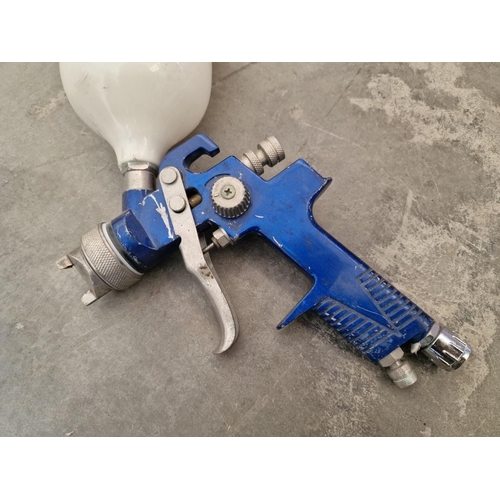 531 - Parkside Angle Grinder, (Model: PWS125 A1), Together with Paint Spray Gun, (2)