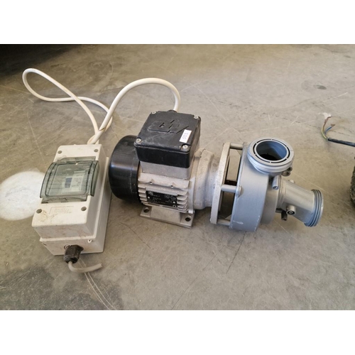 533 - 2 x Water Pumps, (Models: ABF63/2C-7 and DAB Euroinox 25/30M), Both Untested, (2)