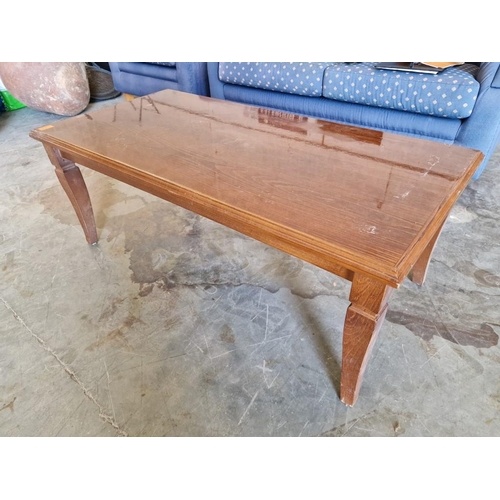 535 - Rectangular Classical Style Wooden Coffee Table, (Approx. 110 x 55 x 40cm)