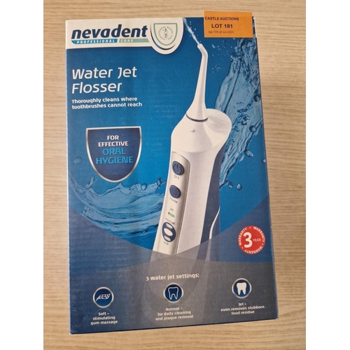 181 - Nevadent Water Jet Flosser in Box