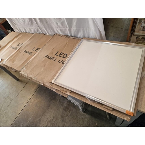 520 - 4 x LED Light Panels, Unused, (Approx. 60 x 60cm), (4)