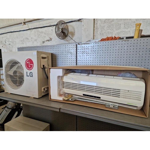 819 - LG 9,000 Btu Air Conditioning Unit (Spilt Unit For Heating & Cooling), Model: G09AH.