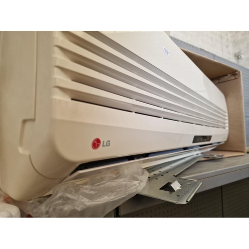 819 - LG 9,000 Btu Air Conditioning Unit (Spilt Unit For Heating & Cooling), Model: G09AH.