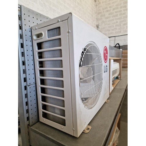 819 - LG 9,000 Btu Air Conditioning Unit (Spilt Unit For Heating & Cooling), Model: G09AH.