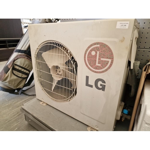 820 - LG 9,000 Btu Air Conditioning Unit (Spilt Unit For Heating & Cooling), Model: G09AH.