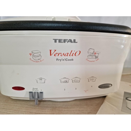 607 - Tefal Versalio Fry n' Cook Deep Fat Fryer, with Manual