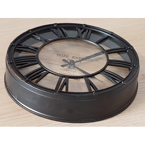 68 - Rustic Style Wall Clock (Ø20cm) 