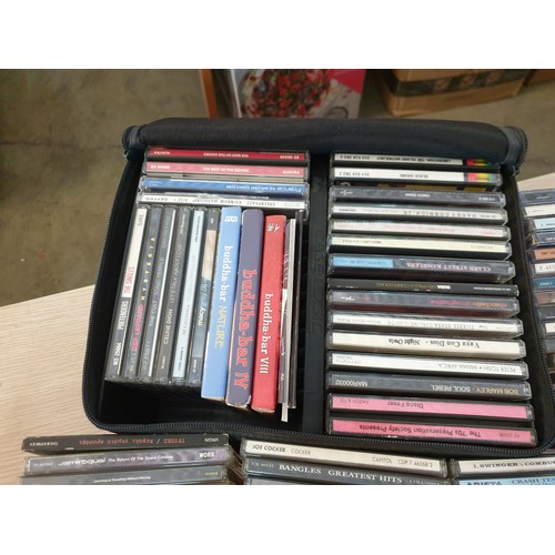 96 - Huge Collection of Assorted CD's and Small Case of Approx 50pcs and More