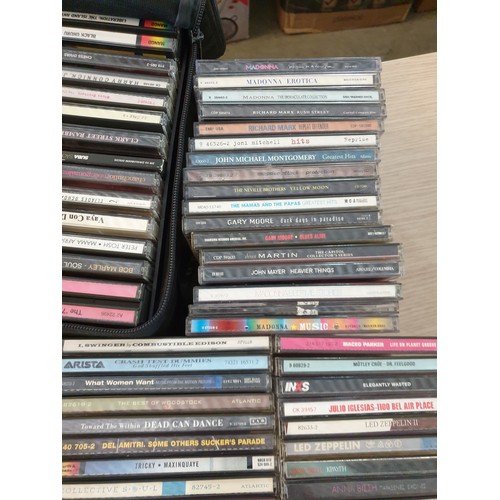 96 - Huge Collection of Assorted CD's and Small Case of Approx 50pcs and More