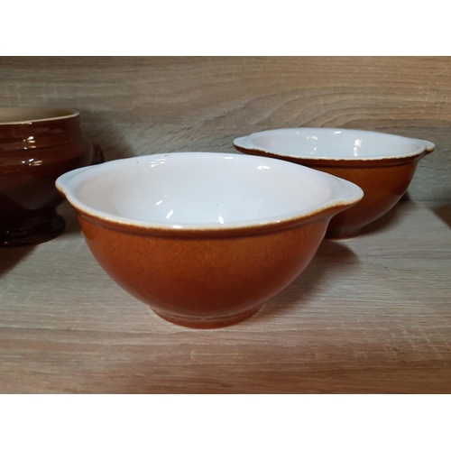 36 - Large Assorted Collection Stoneware and Ceramic Tableware; Soup Bowls, Plates, Bowls, Oven Dishes et... 