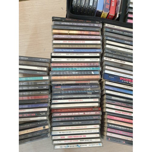 96 - Huge Collection of Assorted CD's and Small Case of Approx 50pcs and More