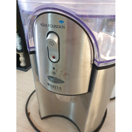 619 - Breville Brita Aqua Fountain Cooler (Brita Water Technology) + 1 x New Cartridges (Un-Tested)