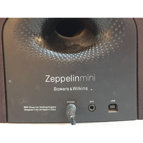 658 - Bowers / Wilkins Zeppelin Mini  Docking Speaker for iPod (Un-Tested)