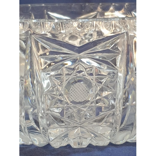 33 - Large Bohemia Crystal Fruit Bowl (Ø22cm x H:9cm)