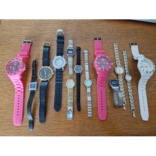 86 - Collection of 13 x Assorted Fashion Watches, (Untested), (13)