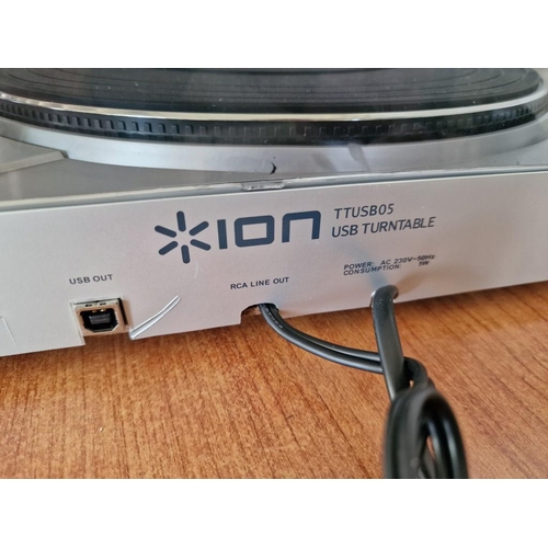 133 - ION USB Turntable, (Model TTUSB05) with Box