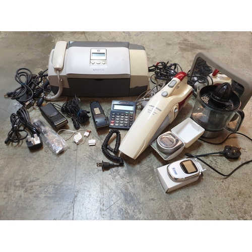 169 - Assorted Collection of Electric and Electronic Items inc; HP Office Jet, All - in One, Black & Decke... 