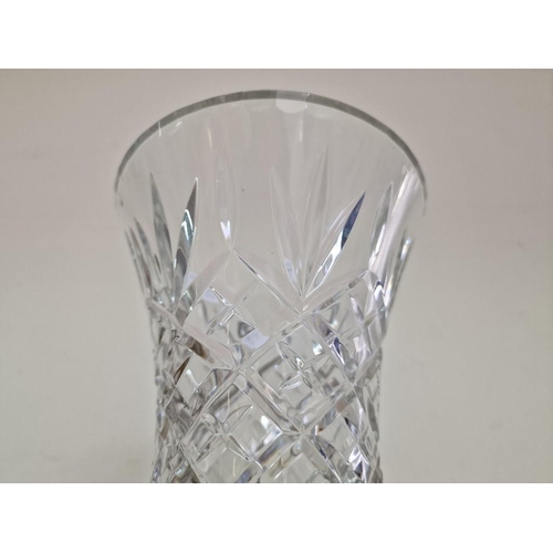 197 - Decorative Crystal Vase, (Approx. H: 23cm)