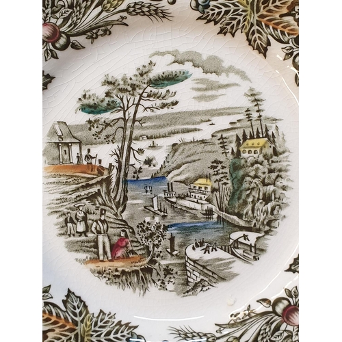 215 - 5 x Side Plates by Ridgway of Staffordshire Featuring 