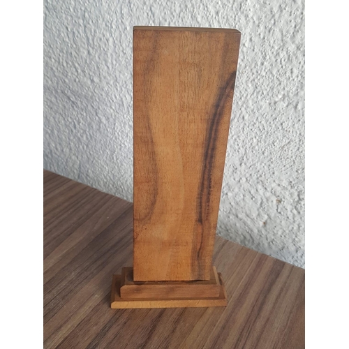 230 - Wooden Religious Sculpture (11.5 x 25.5cm) 