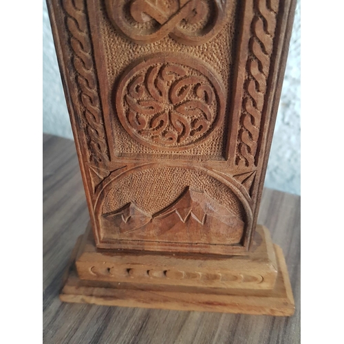 230 - Wooden Religious Sculpture (11.5 x 25.5cm) 