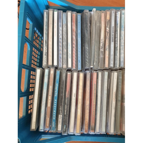 278 - Phillips AZ1003 CD Sound Machin Together with Huge Collection of All Kinds of Music (Approx 80pcs an... 