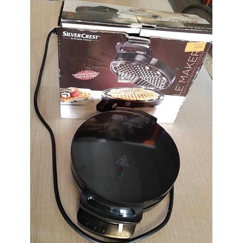 317 - Silver Crest Waffle Maker for Sweet and Savor Baked Good (Un-Tested)