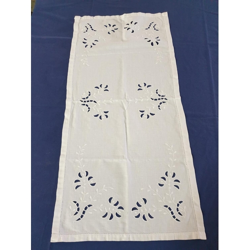 331 - Large Collection of Traditional Cotton, Hand Embroidered, Small Tablecloth, Napkins etc (10)