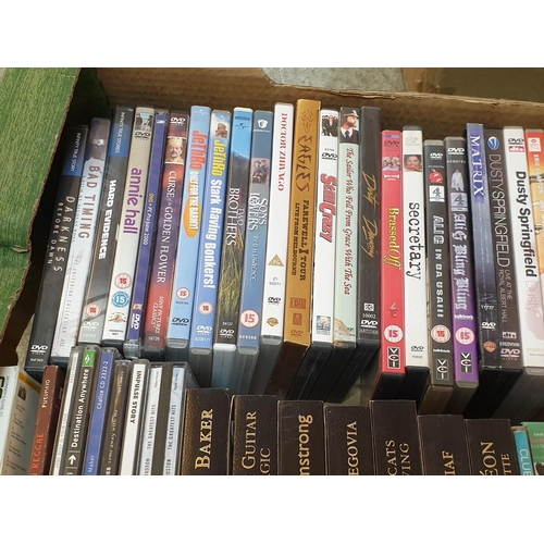 346 - Large Collection of DVD's and CD's