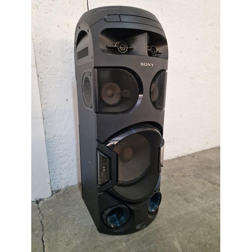 146 - Sony Home Audio System (Model: MHC-V72D), 550w, 360° Long Distance Sound with JET Bass Booster and 
... 