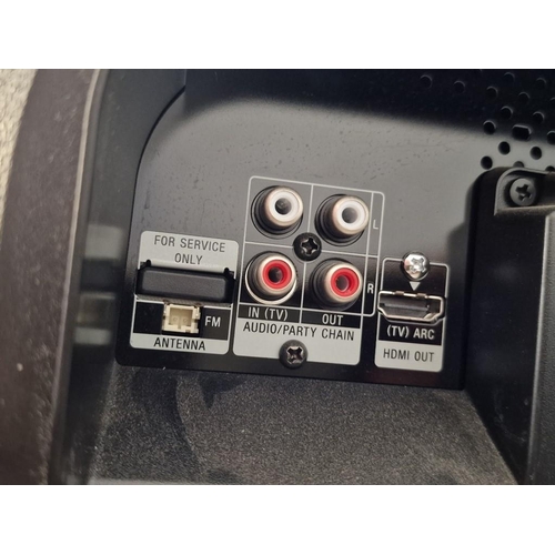 146 - Sony Home Audio System (Model: MHC-V72D), 550w, 360° Long Distance Sound with JET Bass Booster and 
... 