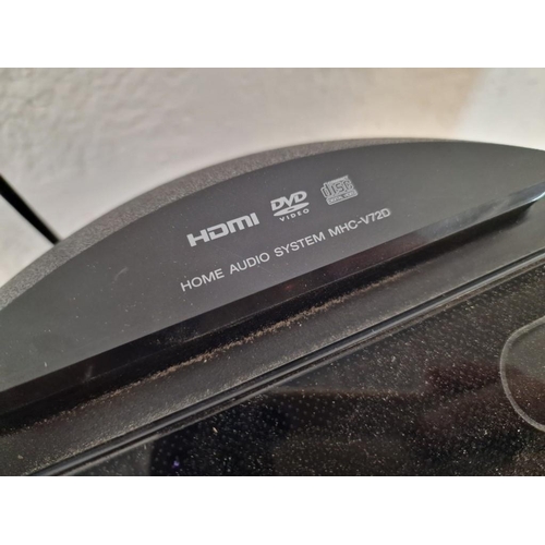 146 - Sony Home Audio System (Model: MHC-V72D), 550w, 360° Long Distance Sound with JET Bass Booster and 
... 