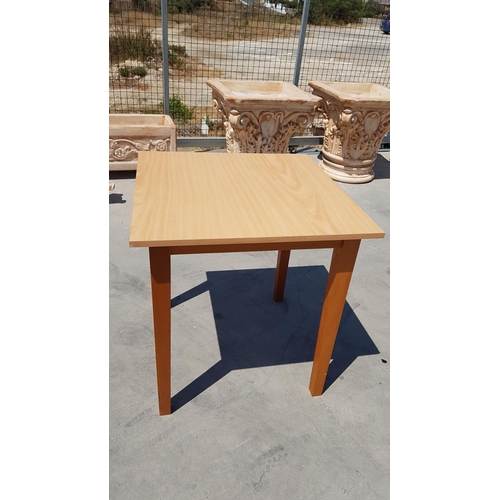 60 - Out / In Door Small Square Table MDF (70 x 70cm x 75cm)