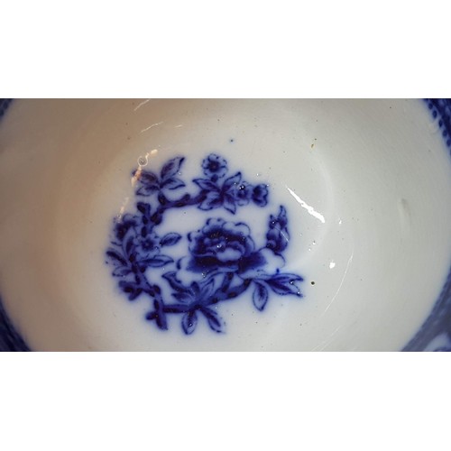 20 - Oversized English Porcelain Blue & White Cup,  (Approx. Ø:15.5cm x H:9cm), Supplied by Jac. Van Alte... 