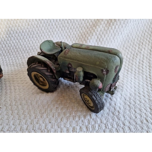 30 - 3 x Models of Vintage Tractors, (3)