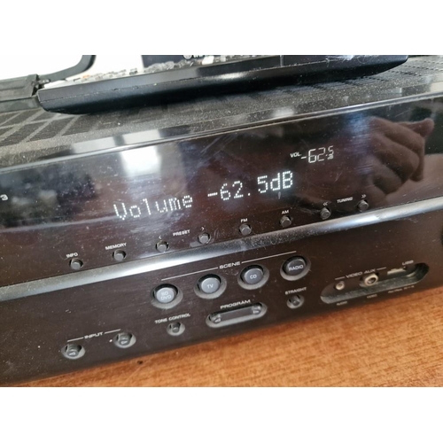 315 - Yamaha AV Receiver (Model: RX-V373), * Basic Test and Turns On *, with Remote Control, Together with... 