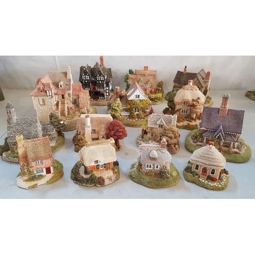 151 - Large Collection of Lilliput Lane and Other Assorted Cottage Houses (14), (A/F)