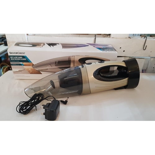 179 - Electric Home Tools; Silver Crest Wet & Dry Hand Held Vacuum Cleaner 