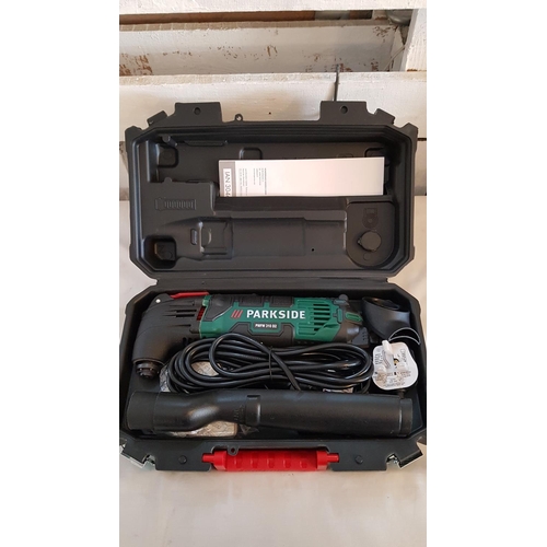 240 - Parkside PMFW 310 D2 Multi-Purpose Tool (Un-Used) Together with Various Screwdriver Bit in Case