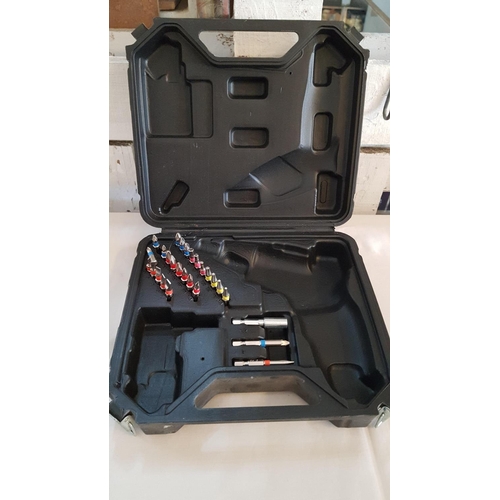 240 - Parkside PMFW 310 D2 Multi-Purpose Tool (Un-Used) Together with Various Screwdriver Bit in Case