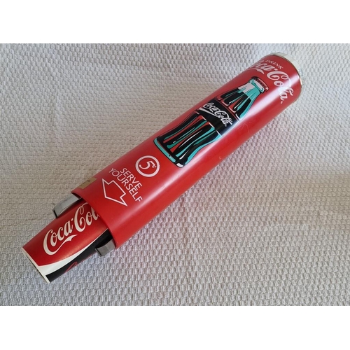 162 - Coca Cola Wall Mounted Cup Dispenser, (Approx. H: 40cm) with 2 x Cups, (Circa 2002)