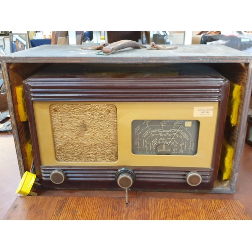 129 - Vintage Radio,  'Paillard A.G. St. 433 Radio' with Serial / ID -325501