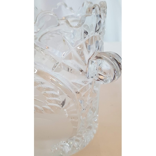 223 - Crystal Ice Bucket in Fruit Pattern (H:14cm x Ø12.5cm)