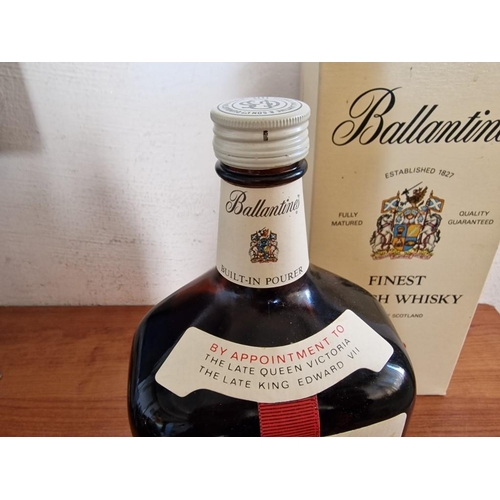 838 - Ballantine's Finest Scotch Whisky, 2 Ltr Jug Bottle, Circa 1970's with Original Box