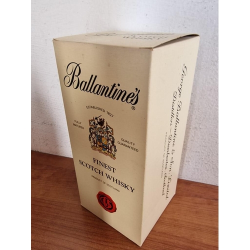 838 - Ballantine's Finest Scotch Whisky, 2 Ltr Jug Bottle, Circa 1970's with Original Box