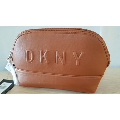 203 - DKNY Toiletry Bag, Approx. 18 x 28cm (Un-Used)