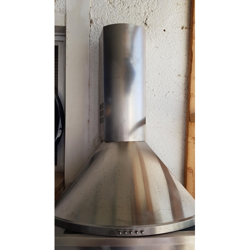 398 - Stainless Steel Electric Hood (Un-Tested)