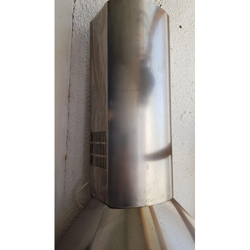 398 - Stainless Steel Electric Hood (Un-Tested)