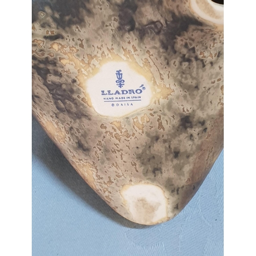 177 - Lladro Gres Eagle Owl Figurine, (#2020), Designed by Antonio Bollester, Circa 1985, Retired Piece.